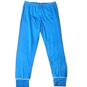 NWOT Eberjey Kids Tencel Modal Unisex Long PJ Pants Blue Sz 4